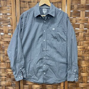 Cinch Men's Charcoal Button-Down Shirt